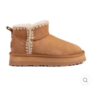 UGG Tracy Platform Boots | Chestnut | Cozy Girl Elevated Aesthetic